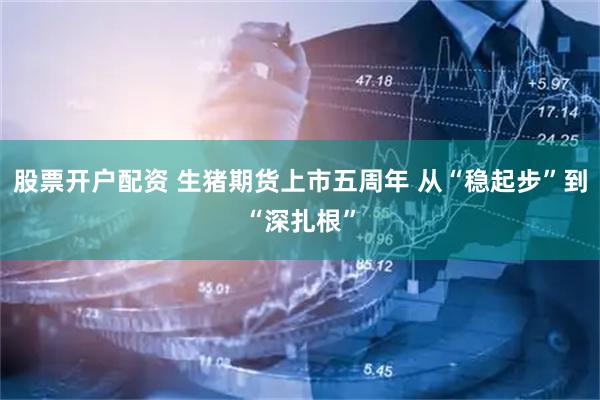 股票开户配资 生猪期货上市五周年 从“稳起步”到“深扎根”